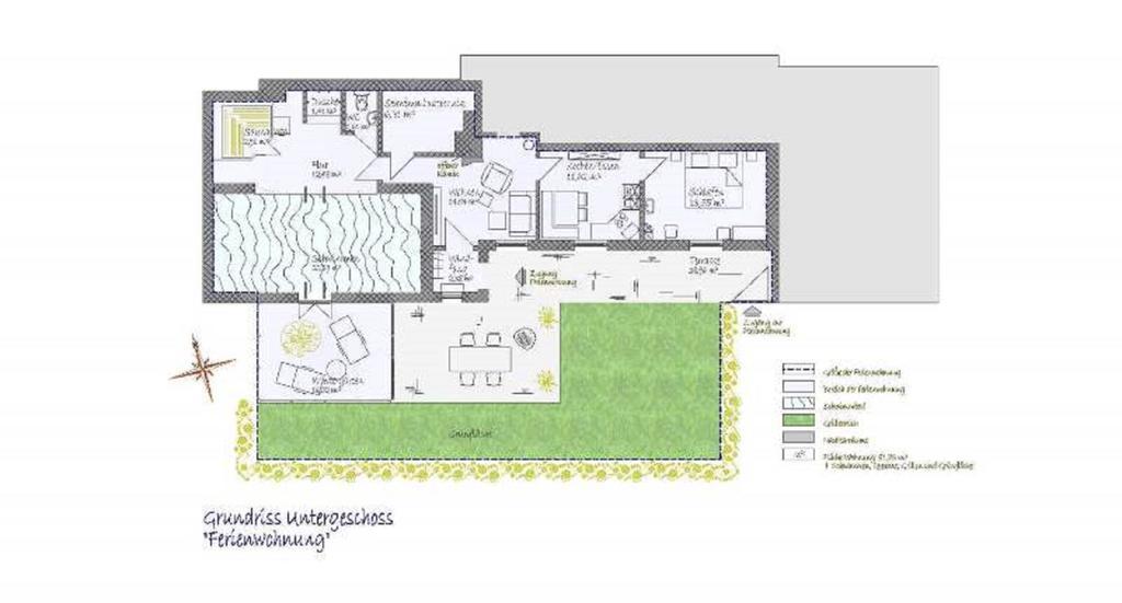 Haus "Am Muehlheimer Berg" Apartment Mörnsheim Exterior foto